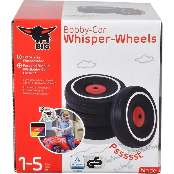 BIG Bobby Car Classic Flüsterreifen Set, Räder-Set – Bild 5