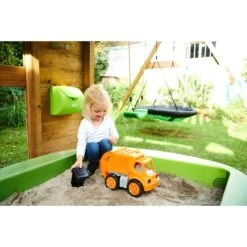 BIG Power-Worker Müllwagen + Figur, Spielfahrzeug -Spielwarenladen BIG Power Worker M llwagen Figur Spielfahrzeug@@1788621 6