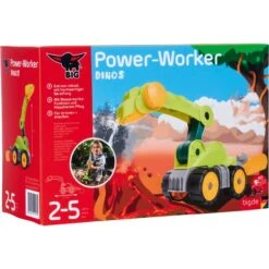 BIG Power-Worker Mini Dino Diplodocus, Spielfahrzeug -Spielwarenladen BIG Power Worker Mini Dino Diplodocus Spielfahrzeug@@1788632 3