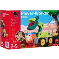 BIG Power-Worker Mini Dino T-Rex, Spielfahrzeug -Spielwarenladen BIG Power Worker Mini Dino T Rex Spielfahrzeug@@1788625 4