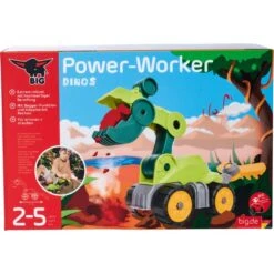 BIG Power-Worker Mini Dino T-Rex, Spielfahrzeug -Spielwarenladen BIG Power Worker Mini Dino T Rex Spielfahrzeug@@1788625 5