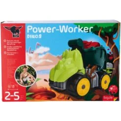 BIG Power-Worker Mini Dino Triceratops, Spielfahrzeug 12 BIG Power-Worker Mini Dino Triceratops, Spielfahrzeug -Spielwarenladen BIG Power Worker Mini Dino Triceratops Spielfahrzeug@@1788624 2