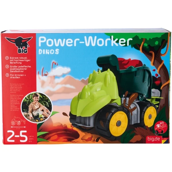 BIG Power-Worker Mini Dino Triceratops, Spielfahrzeug 5 BIG Power-Worker Mini Dino Triceratops, Spielfahrzeug – Bild 3