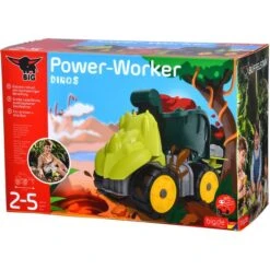 BIG Power-Worker Mini Dino Triceratops, Spielfahrzeug 13 BIG Power-Worker Mini Dino Triceratops, Spielfahrzeug -Spielwarenladen BIG Power Worker Mini Dino Triceratops Spielfahrzeug@@1788624 3