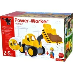 BIG Power-Worker Radlader + Figur, Spielfahrzeug -Spielwarenladen BIG Power Worker Radlader Figur Spielfahrzeug@@1788620 3