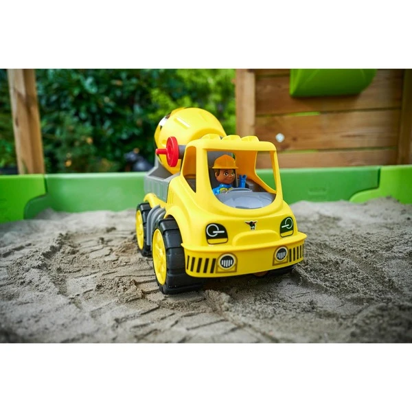 BIG Power-Worker Zementmischer + Figur, Spielfahrzeug 7 BIG Power-Worker Zementmischer + Figur, Spielfahrzeug – Bild 5