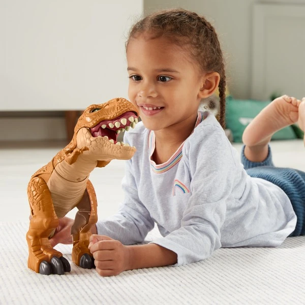 Fisher Price Fisher-Price Imaginext Jurassic World Wütender Action T-Rex, Spielfigur – Bild 9