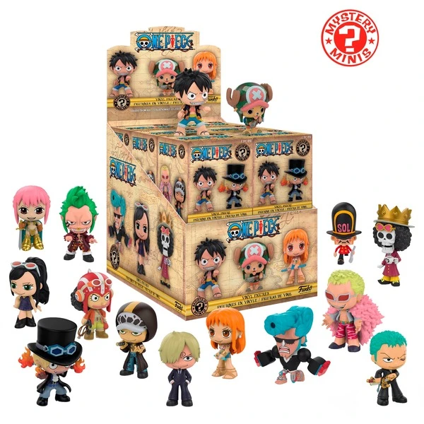 Funko One Piece Mystery Minis, Spielfigur 3 Funko One Piece Mystery Minis, Spielfigur