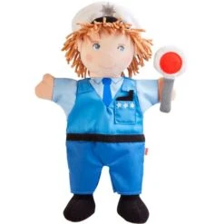 HABA Handpuppe Polizei, Spielfigur -Spielwarenladen HABA Handpuppe Polizei Spielfigur@@1912919 1