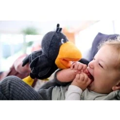 HABA Handpuppe Rabe Theo, Spielfigur -Spielwarenladen HABA Handpuppe Rabe Theo Spielfigur@@1912921 7