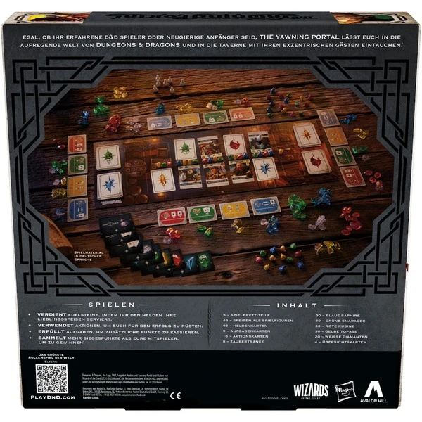 Hasbro Avalon Hill Dungeons & Dragons - The Yawning Portal (deutsche Ausgabe), Brettspiel – Bild 5