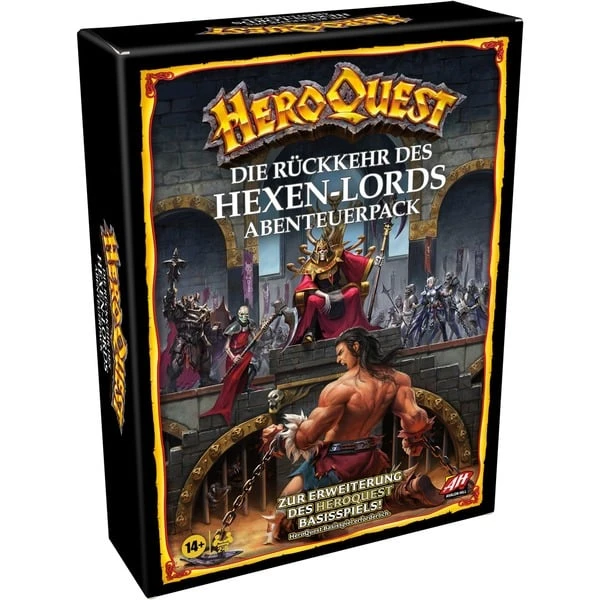 Hasbro Avalon Hill HeroQuest - Die Rückkehr Des Hexen-Lords, Brettspiel