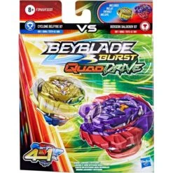Hasbro Beyblade Burst QuadDrive Cyclone Belfyre F7 Und Berserk Balderov B7, Geschicklichkeitsspiel -Spielwarenladen Hasbro Beyblade Burst QuadDrive Cyclone Belfyre F7 und Berserk Balderov B7 Geschicklichkeitsspiel@@1825126 5