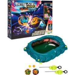 Hasbro Beyblade Burst QuadStrike Light Ignite Battle Set, Geschicklichkeitsspiel -Spielwarenladen Hasbro Beyblade Burst QuadStrike Light Ignite Battle Set Geschicklichkeitsspiel@@100022838 4