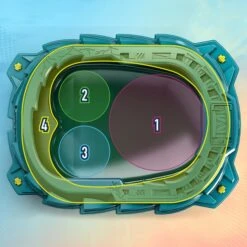 Hasbro Beyblade Burst QuadStrike Light Ignite Battle Set, Geschicklichkeitsspiel -Spielwarenladen Hasbro Beyblade Burst QuadStrike Light Ignite Battle Set Geschicklichkeitsspiel@@100022838 6