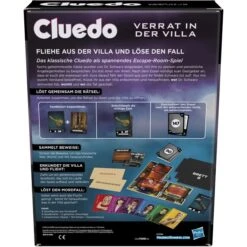 Hasbro Cluedo Verrat In Der Villa, Brettspiel -Spielwarenladen Hasbro Cluedo Verrat in der Villa Brettspiel@@1858539 3