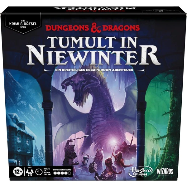 Hasbro Dungeons & Dragons - Tumult In Niewinter, Brettspiel 4 Hasbro Dungeons & Dragons - Tumult In Niewinter, Brettspiel – Bild 2