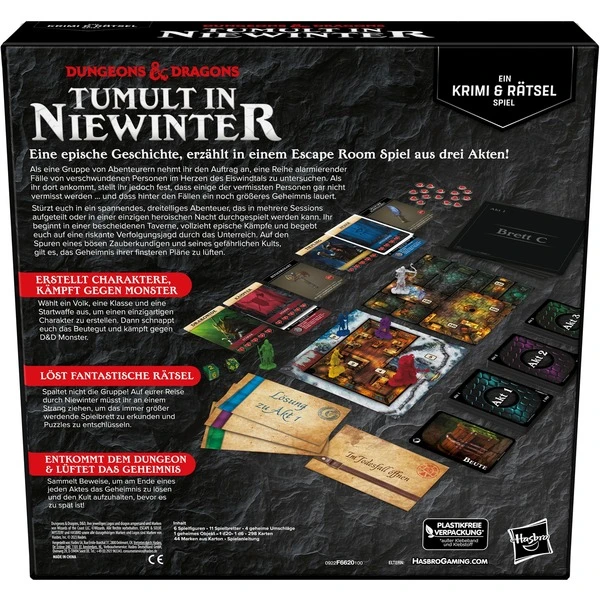 Hasbro Dungeons & Dragons - Tumult In Niewinter, Brettspiel 5 Hasbro Dungeons & Dragons - Tumult In Niewinter, Brettspiel – Bild 3