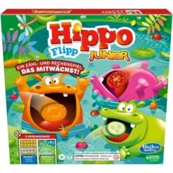 Hasbro Hippo Flipp Junior, Brettspiel -Spielwarenladen Hasbro Hippo Flipp Junior Brettspiel@@1893995 2