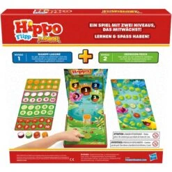 Hasbro Hippo Flipp Junior, Brettspiel -Spielwarenladen Hasbro Hippo Flipp Junior Brettspiel@@1893995 3