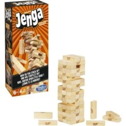Hasbro Jenga Classic, Geschicklichkeitsspiel -Spielwarenladen Hasbro Jenga Classic Geschicklichkeitsspiel@@1sgha01x 2