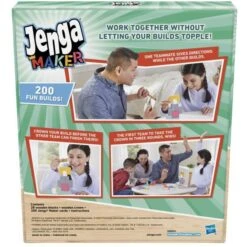 Hasbro Jenga Maker, Geschicklichkeitsspiel -Spielwarenladen Hasbro Jenga Maker Geschicklichkeitsspiel@@1824970 2