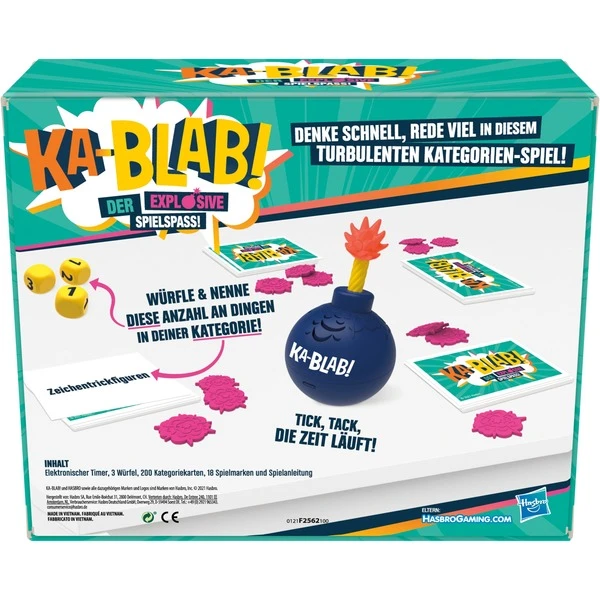 Hasbro Ka-Blab!, Kartenspiel 7 Hasbro Ka-Blab!, Kartenspiel – Bild 5