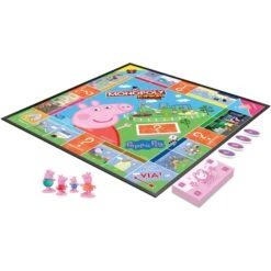 Hasbro Monopoly Junior: Peppa Wutz, Brettspiel -Spielwarenladen Hasbro Monopoly Junior Peppa Wutz Brettspiel@@1824980 2