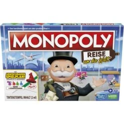 Hasbro Monopoly Reise Um Die Welt, Brettspiel -Spielwarenladen Hasbro Monopoly Reise um die Welt Brettspiel@@1858540 2