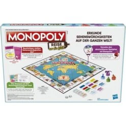 Hasbro Monopoly Reise Um Die Welt, Brettspiel -Spielwarenladen Hasbro Monopoly Reise um die Welt Brettspiel@@1858540 3