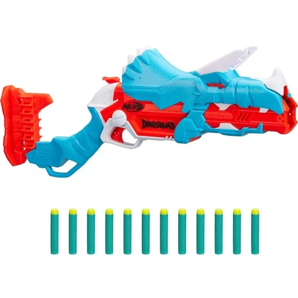 Hasbro Nerf DinoSquad Tricera-Blast, Nerf Gun 3 Hasbro Nerf DinoSquad Tricera-Blast, Nerf Gun