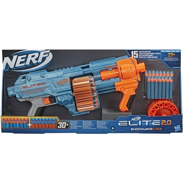 Hasbro Nerf Elite 2.0 Shockwave RD-15, Nerf Gun – Bild 3