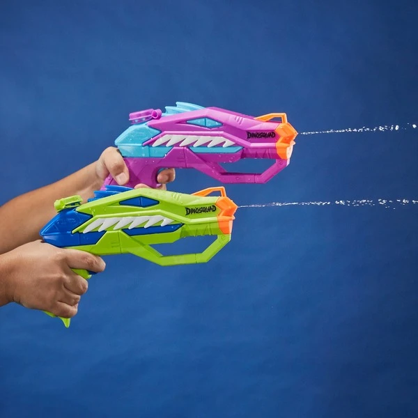 Hasbro Nerf Super Soaker DinoSquad Raptor Surge Dual Pack, Wasserpistole – Bild 7