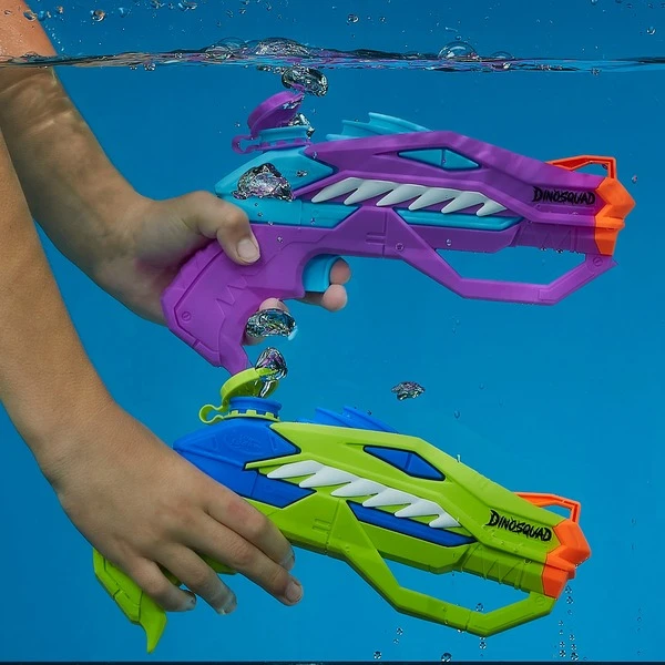 Hasbro Nerf Super Soaker DinoSquad Raptor Surge Dual Pack, Wasserpistole – Bild 10
