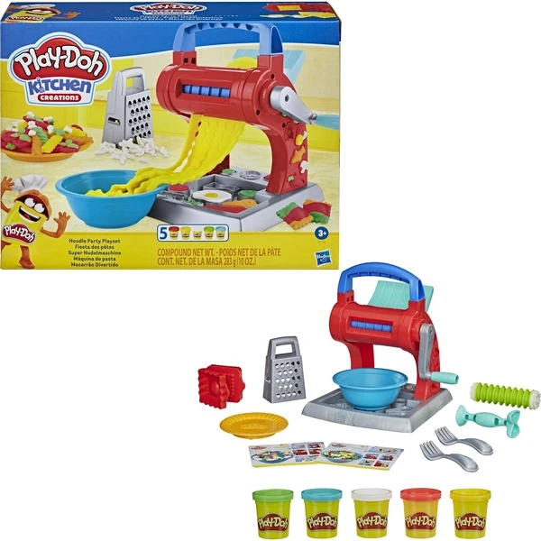 Hasbro Play-Doh Super Nudelmaschine, Kneten 3 Hasbro Play-Doh Super Nudelmaschine, Kneten