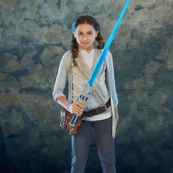 Hasbro Star Wars Lightsaber Forge Obi-Wan Kenobi Elektronisches Blaues Lichtschwert, Rollenspiel – Bild 4