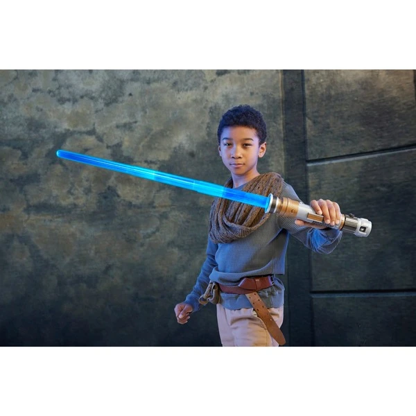 Hasbro Star Wars Lightsaber Forge Obi-Wan Kenobi Elektronisches Blaues Lichtschwert, Rollenspiel – Bild 6