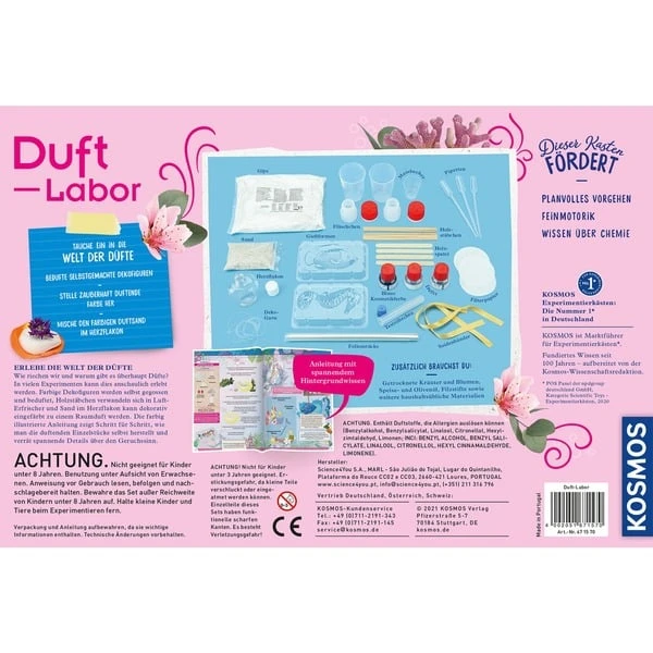 KOSMOS Duft-Labor, Experimentierkasten 4 KOSMOS Duft-Labor, Experimentierkasten – Bild 2