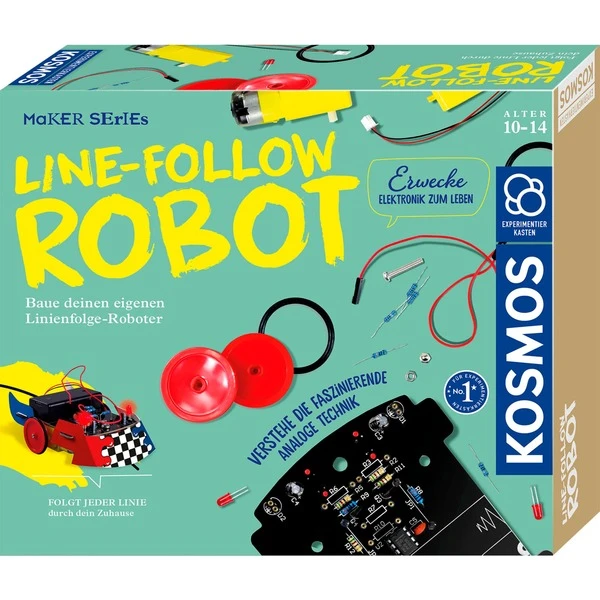 KOSMOS Line-Follow Robot, Experimentierkasten 3 KOSMOS Line-Follow Robot, Experimentierkasten