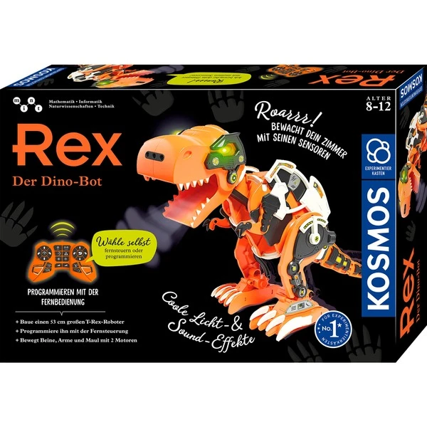 KOSMOS Rex - Der Dino Bot, Experimentierkasten 3 KOSMOS Rex - Der Dino Bot, Experimentierkasten