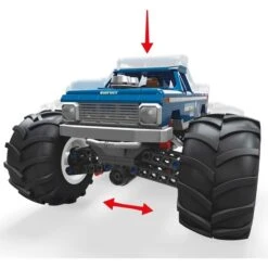 MEGA Hot Wheels Collector Bigfoot Monster Truck Auto, Konstruktionsspielzeug -Spielwarenladen MEGA Hot Wheels Collector Bigfoot Monster Truck Auto Konstruktionsspielzeug@@1848005 2