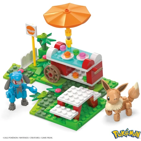 MEGA Pokémon - Pofflé Picknick Abenteuer Bauset, Konstruktionsspielzeug 4 MEGA Pokémon - Pofflé Picknick Abenteuer Bauset, Konstruktionsspielzeug – Bild 2