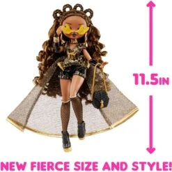 MGA Entertainment L.O.L. Surprise 707 OMG Fierce Dolls - Royal Bee, Puppe -Spielwarenladen MGA Entertainment L O L Surprise 707 OMG Fierce Dolls Royal Bee Puppe@@1838508 36