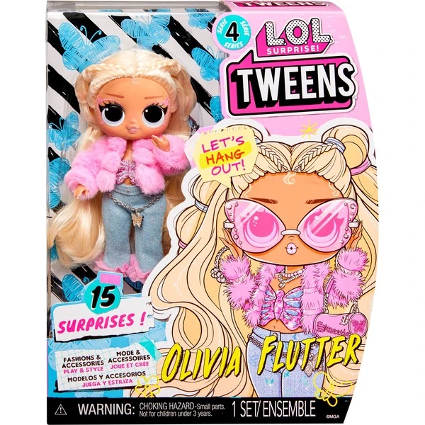 MGA Entertainment L.O.L. Surprise Tweens Serie 4 - Olivia Flutter, Puppe