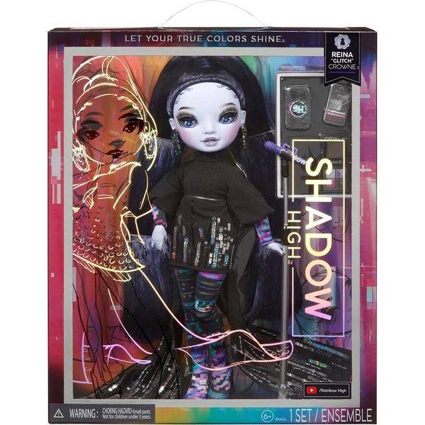 MGA Entertainment Shadow High S23 Fashion Doll - Reina "Glitch" Crowne, Puppe