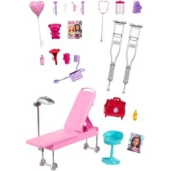 Mattel Barbie 2-in-1 Krankenwagen Spielset (mit Licht & Geräuschen), Spielfahrzeug -Spielwarenladen Mattel Barbie 2 in 1 Krankenwagen Spielset mit Licht Ger uschen Spielfahrzeug@@1ssmubcq 8