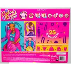 Mattel Barbie Color Reveal Glitzer! Haarwechsel Puppe Glitzerviolett Mit 25 Überraschungen -Spielwarenladen Mattel Barbie Color Reveal Glitzer Haarwechsel Puppe Glitzerviolett mit 25 berraschungen@@1758005 7