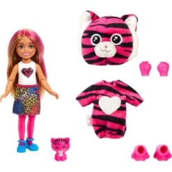 Mattel Barbie Cutie Reveal Chelsea Jungle Series - Tiger, Puppe -Spielwarenladen Mattel Barbie Cutie Reveal Chelsea Jungle Series Tiger Puppe@@1888845 2