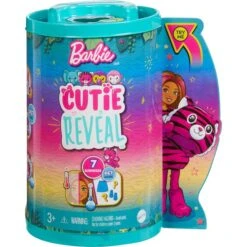 Mattel Barbie Cutie Reveal Chelsea Jungle Series - Tiger, Puppe -Spielwarenladen Mattel Barbie Cutie Reveal Chelsea Jungle Series Tiger Puppe@@1888845 8