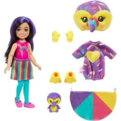 Mattel Barbie Cutie Reveal Chelsea Jungle Series - Tukan, Puppe 15 Mattel Barbie Cutie Reveal Chelsea Jungle Series - Tukan, Puppe -Spielwarenladen Mattel Barbie Cutie Reveal Chelsea Jungle Series Tukan Puppe@@1888846 2